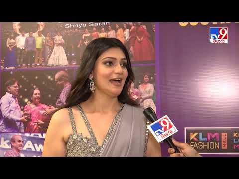 Aditi Gautam Aditi Gautham special Interview At Santosham Awards 2021 Red Carpet - TV9