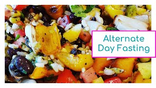 What I Eat in a Day Bright Line Eating | Vegan Alternate Day Intermittent Fasting For Weight Loss