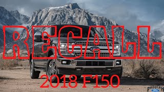 2018 Ford F-150 Tailgate Latch Recall