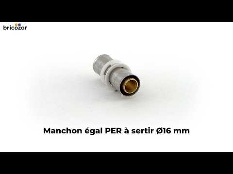 Manchon égal PER à sertir BRICOZOR