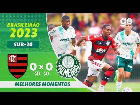 Gols e lances de Flamengo x Palmeiras