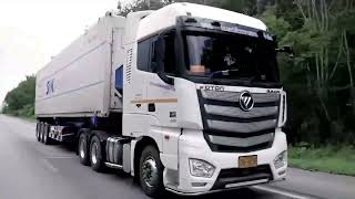 video of Foton Auman EST 6X4 380hp 55t Semi-trailer Tractor RHD
