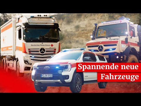 🚑 Unsere neuen Einsatzfahrzeuge beim DRK 🚑 Unimog, Ford Ranger, Teleskoplader, VW Crafter und LKW