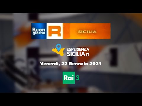 Intervista Buongiorno Regione Sicilia - 22 Gennaio 2021 | EsperienzaSicilia.it