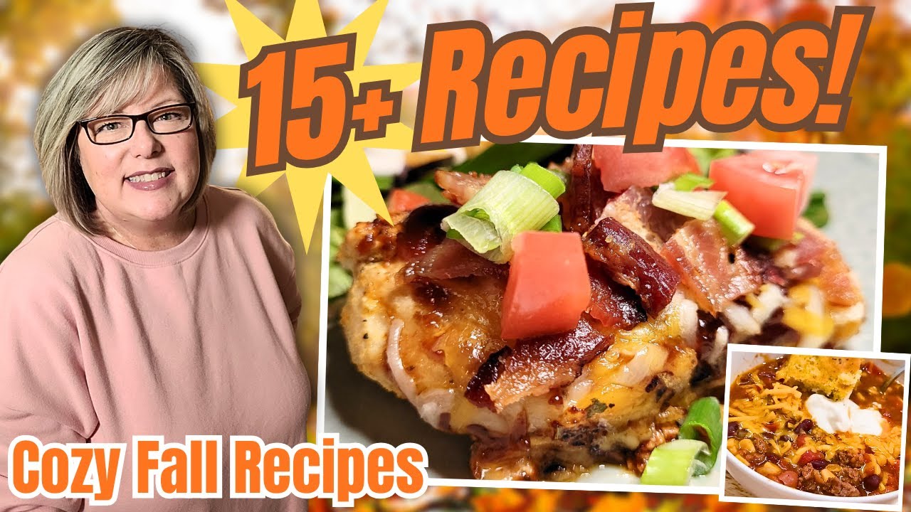 Fall Recipe Marathon 🍂 15+ Cozy Fall Dinners, Casseroles, Soups & More