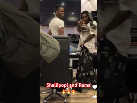 Rema and Shallipopi in the studio cooking up some hits #music #rema #shallipopi