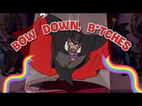 Professor Ratigan being queerly iconic for over 5 and a half minutes straight 🐀