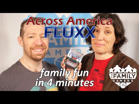 SNAP Review – Across America Fluxx [with The Family Gamers]