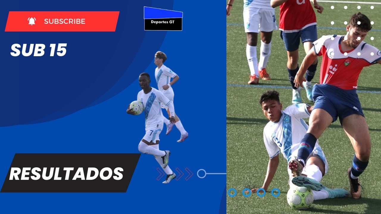 GUATEMALA VS CD MÓSTOLES RESULTADOS CAMPAMENTO SUB 15 EN ESPAÑA