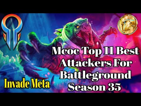 Mcoc Top 11 Best Attackers For Battleground Season 35 | Marvel contest of champions | #mcoc