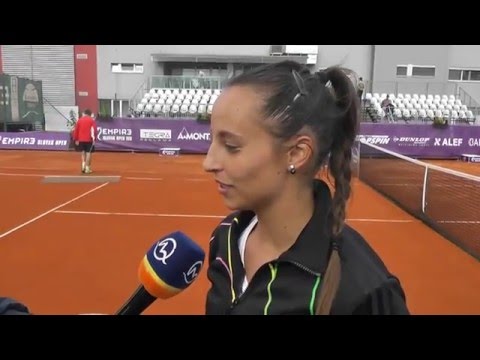 EMPIRE Slovak Open 2016: 1R, interview, Lenka Jurikova (SVK) - Chirico USA 3-6, 6-2, 6-2
