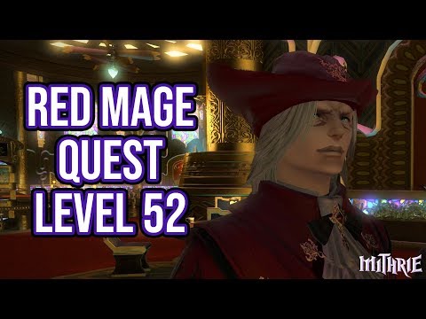 FFXIV 4.57 1301 Red Mage Quest Level 52