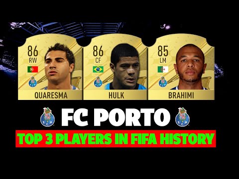FC PORTO TOP 3 PLAYERS IN FIFA HISTORY | FIFA 07 - FIFA 23