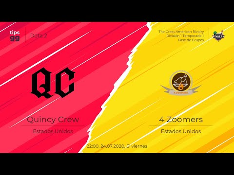 DOTA 2 EN VIVO EN ESPAÑOL "4 ZOOMERS VS QUINCY CREW"
