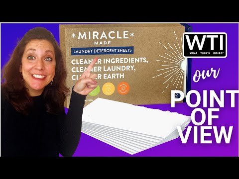 Miracle Made Liquidless Detergent Sheet - WTI product video review