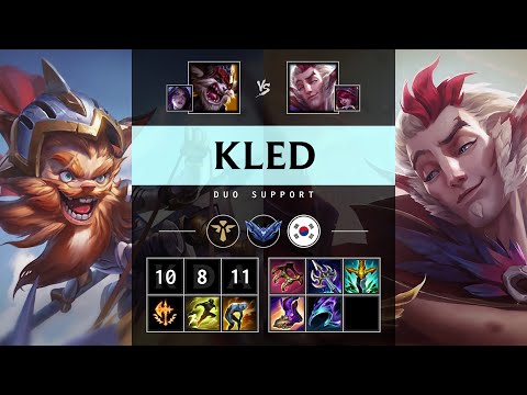 Kled Support vs Rakan - KR Diamond Patch 25.08