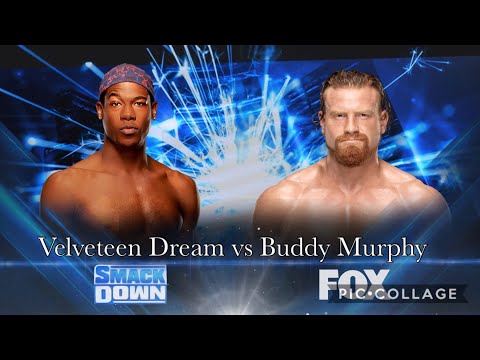 WWE SMACKDOWN VELVETEEN DREAM VS BUDDY MURPHY GAGNANT PARTICIPE AU PROCHAIN ELIMINATION CHAMBER