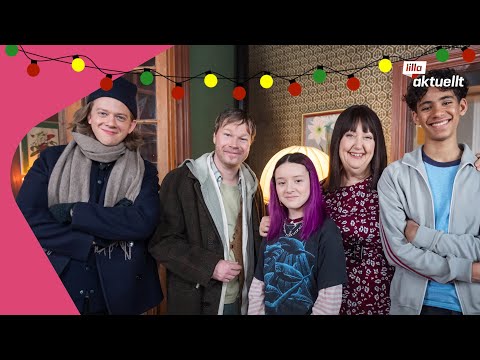 Vi träffar skådespelarna från årets julkalender! | Lilla Aktuellt