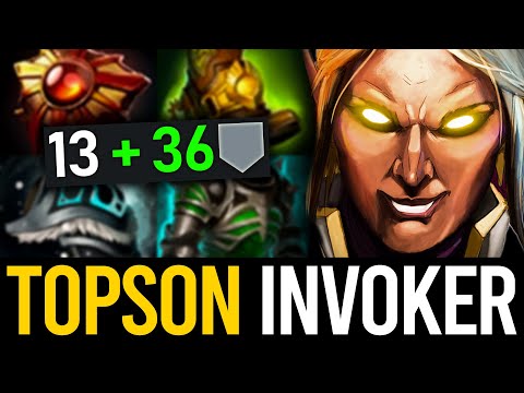 49 ARMOR INVOKER!! TOPSON CREATES NEW META FOR INVOKER | Dota 2 Invoker