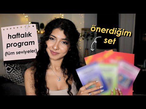 EVDE GÜNDE 1 SAATTE İNGİLİZCE ÖĞREN 📓✏️ | Nereden Başlanır? Haftalık Program
