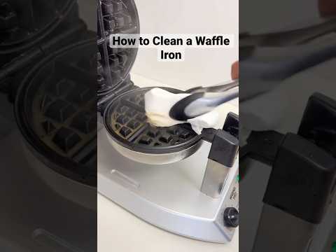 How to Clean a Waffle Iron