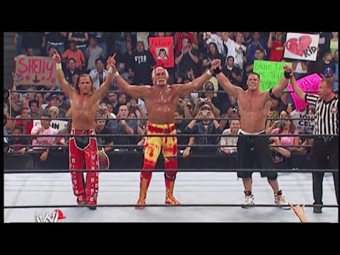 Hulk Hogan Best Entrance Ever: Raw, June 27, 2005 (1080p)