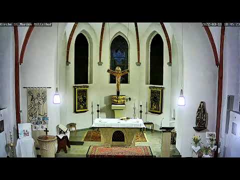 Gottesdienst, Freitag 11.3.2022 St.Marien Mittelhof