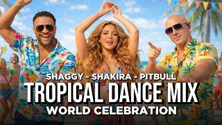 Shaggy x Shakira x Pitbull - LA TORTURA | Tropical Dance Mix (Official AI Music 2026)