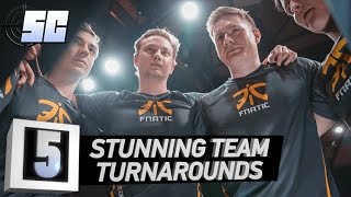 5 Stunning LCS Team Turnarounds | LoL eSports