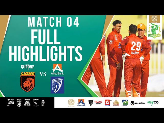 Full Highlights | Nurpur Lions vs ABL Stallions | Match 4 | Bahria Town Champions Cup 2024 Full Highlights | Nurpur Lions vs ABL Stallions | Match 4 | Bahria Town Champions Cup 2024