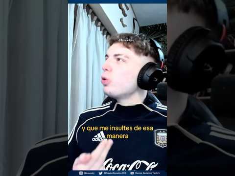 Davo gets angry about a greeting #davo #davooxeneize #boca #clips #dapony #river #france #indepen...