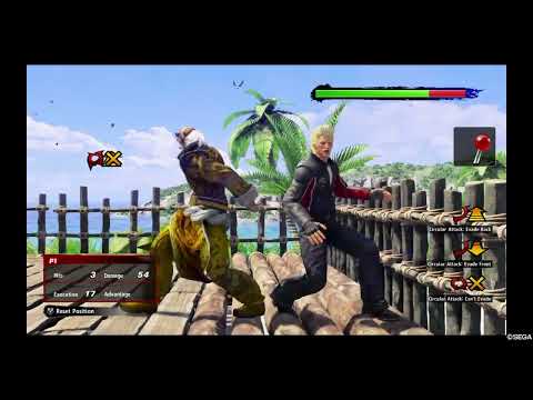 VF5US Lau| Throw combos