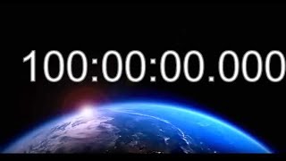 100 Hour Timer Countdown – 100 Hrs Video - 100h 