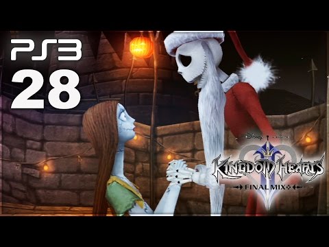 Kingdom Hearts 2 Final Mix HD Walkthrough Part 28 - Halloween Town 2