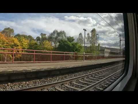 Pohľad z vlaku: Trať ŽSR 127 Oščadnica - Žilina