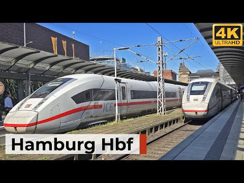 Hamburg Hbf 04.04.2025 - ICE, FlixTrain, ME, EC & Regiozüge im dichten Taktverkehr