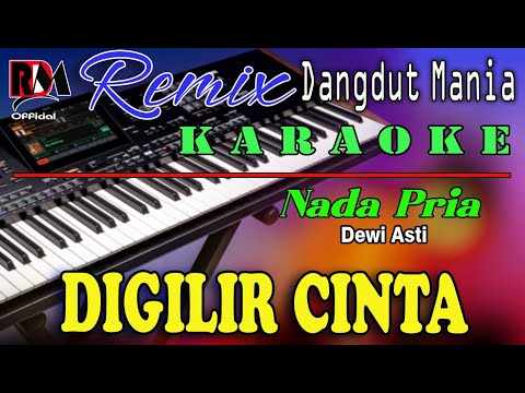 Digilir Cinta - Karaoke (Nada Pria) Dj Mix Dut Orgen Tunggal RDM Official