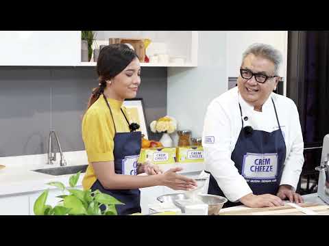 Sweet Qismina & Chef Dato Ismail - Red Velvet Cream Cheese Cake (Behind The Scenes)