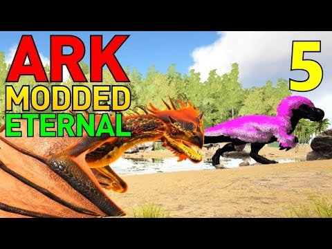 [5] Infernal DodoRex and Unknown Power Wyvern!!! (ARK Eternal Survival Multiplayer)