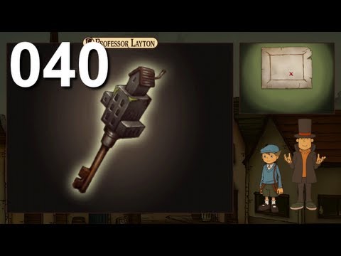 040 - Des Schlüssels... Schlüssel - Professor Layton und das geheimnisvolle Dorf