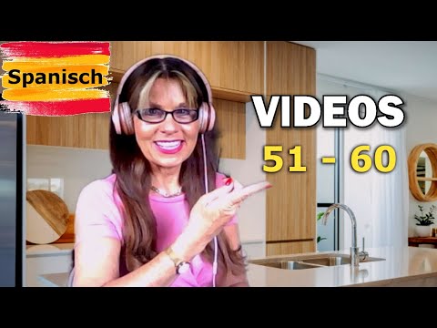 Spanisch: Videos 51 - 60 ✅👍 [A2]