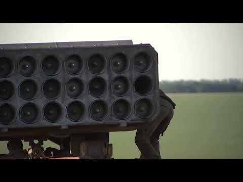 TOS 1A Solntsepyok in combat action