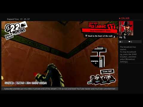 Persona 5 Royal Pt 32 -  Gameplay WalkThrough - No Commentary (private video last straw)