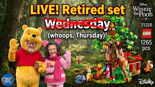 Retired set Wed… oops… Thursday! LEGO Winnie The Pooh 21326 #youtubelive #legolivestream