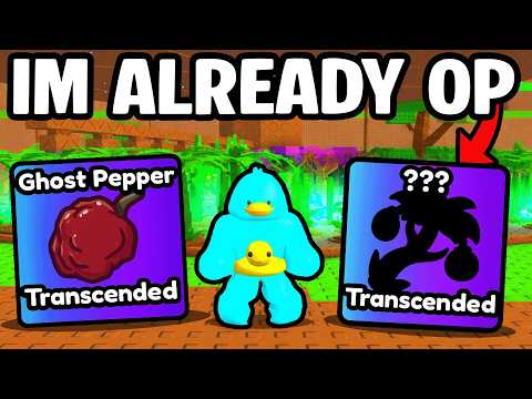 I GOT my FIRST TRANSCENDED SEEDS in BUILD A RING FARM..