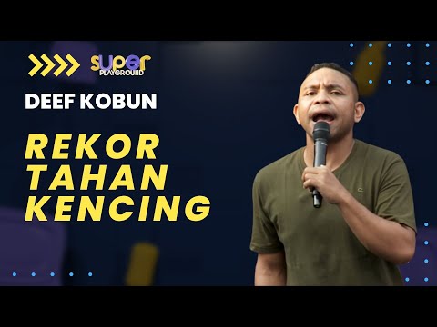 Stand Up Deef Kobun: Santet Orang Timur, Ujung-ujungnya Salah Sasaran | Super Playground Vol. 1