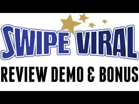 SwipeViral Review Demo Tutorial Bonus - All In One Viral Content Marketing Software Video