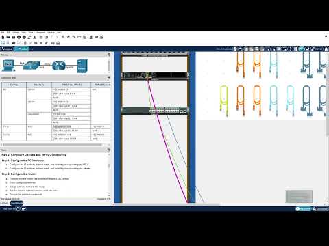 1.6.2 Packet Tracer - Configure Basic Router Settings - Physical Mode