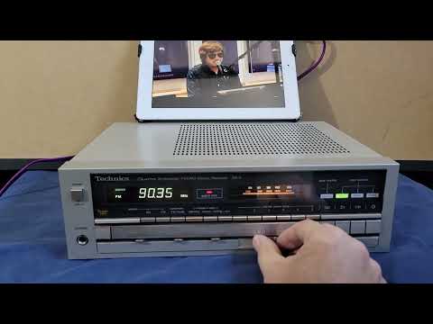 Vintage Technics SA-5 Compact Stereo Reciever Amplifier