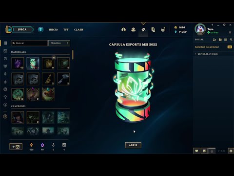 did they fix the MSI ESports 2022 Capsules? | League